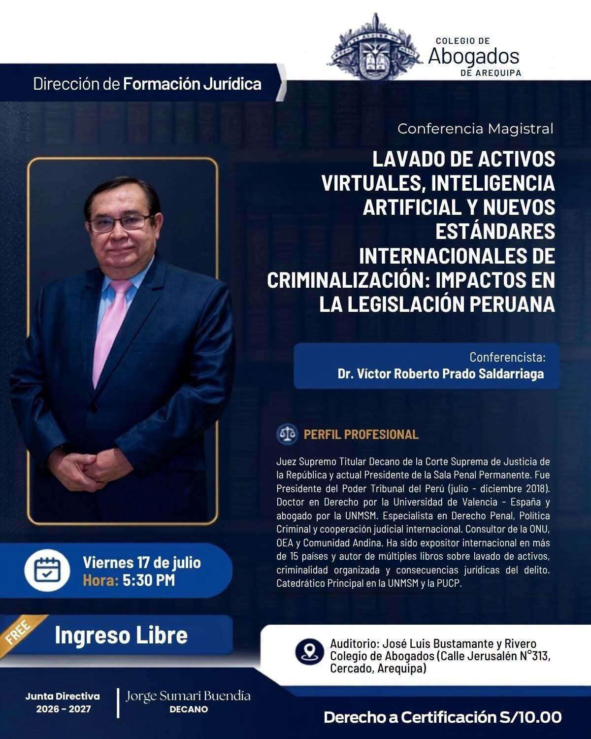 Lavado de Activos Virtuales, Inteligencia Artificial y Nuevos Estándares Internacionales de Criminalización: Impactos en la Legislación Peruana